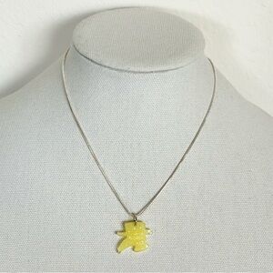 BOGO ‼️ Yellow Plague Doctor Pendant Necklace